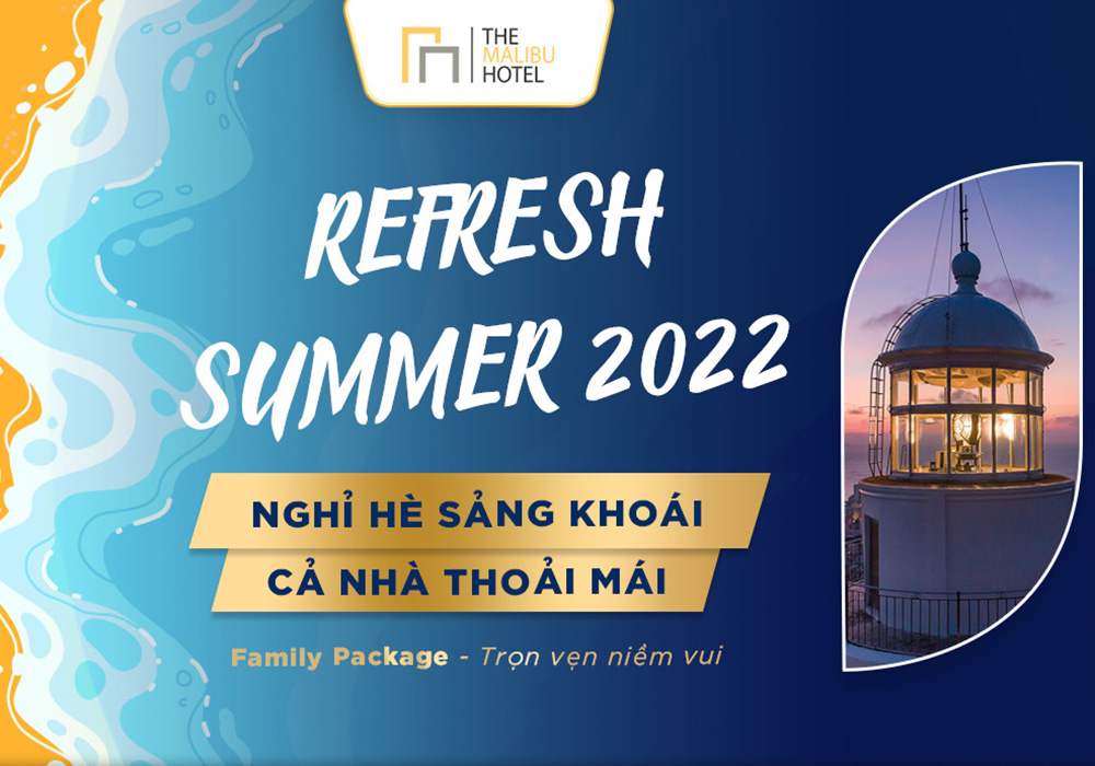 Summer package with “Refresh Summer 2022”